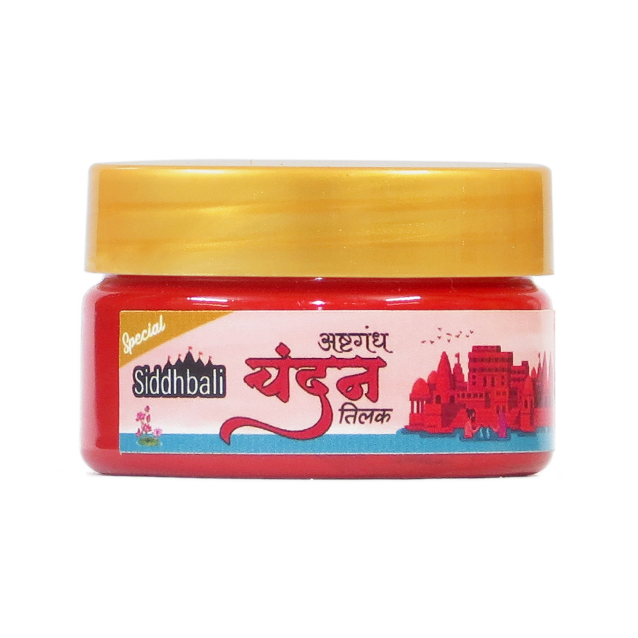 Red Chandan Tilak Liquid Paste - 51 gm