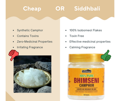 Bhimseni Camphor - 50 gm