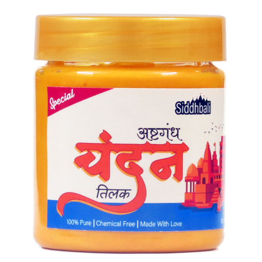 Orange Chandan Tilak Liquid Paste - 108 gm