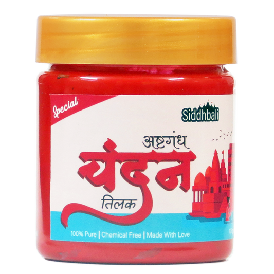 Red Chandan Tilak Liquid Paste - 108 gm