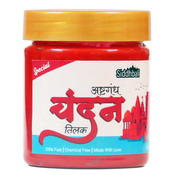 Red Chandan Tilak Liquid Paste - 108 gm
