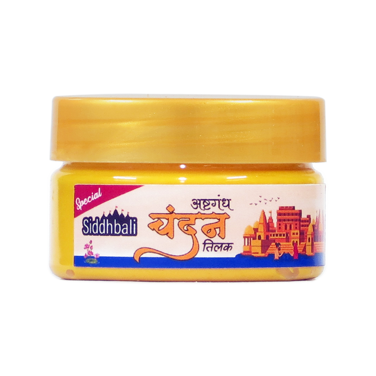 Yellow Chandan Tilak Liquid Paste - 51 gm